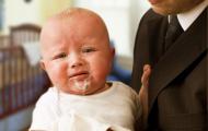 Рвота у новорожденного: причины и сопутствующие симптомы